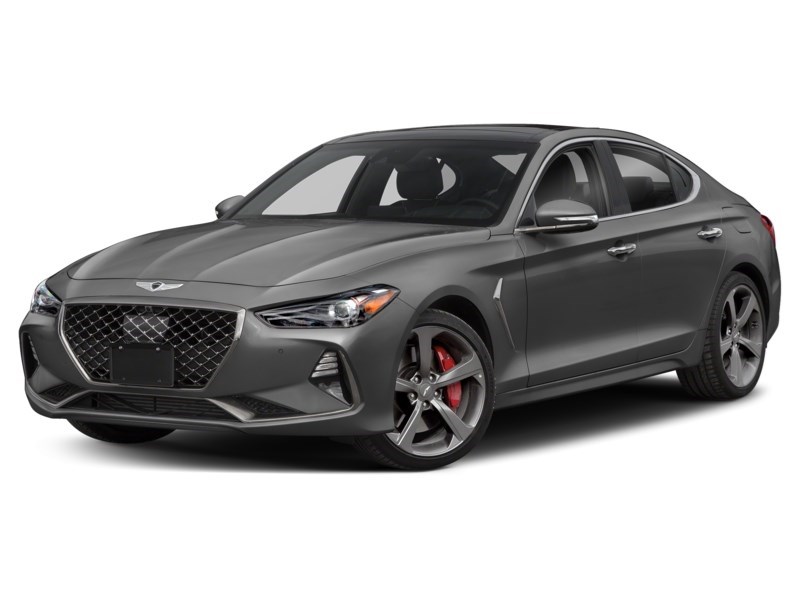 2021 Genesis G70 2.0T Elite Himalayan Grey  Shot 7