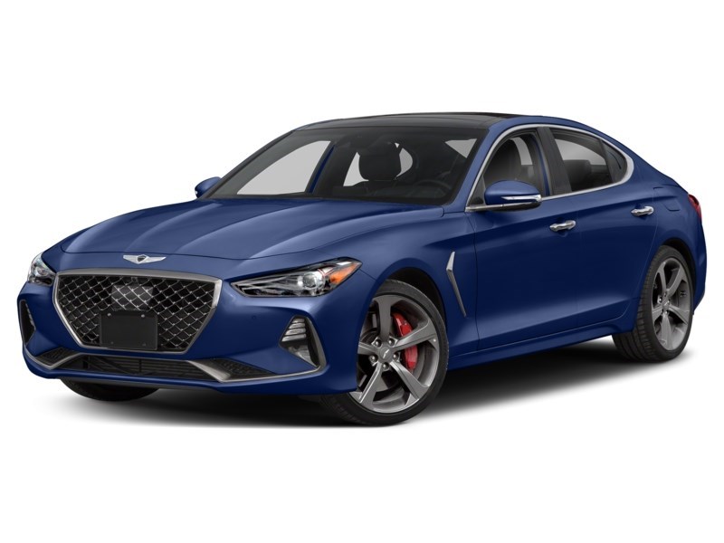 2021 Genesis G70 2.0T Elite Mallorca Blue  Shot 13