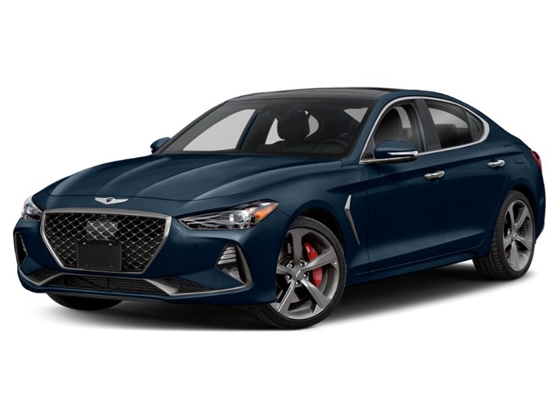 2019 Genesis G70 2.0T Elite Adriatic Blue Pearl  Shot 10