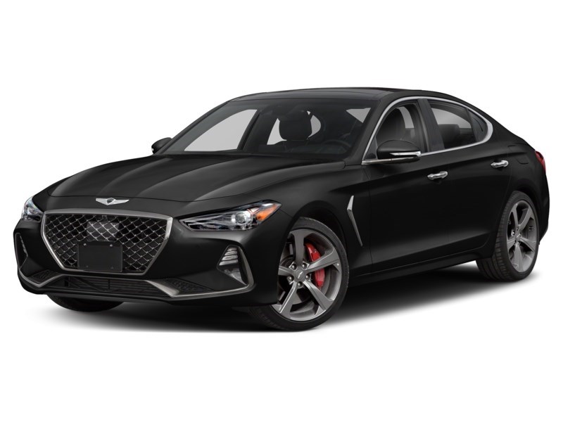 2021 Genesis G70 2.0T Elite Vic Black  Shot 34