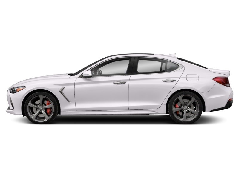 2019 Genesis G70 3.3T Sport AWD Casablanca White Mica  Shot 5