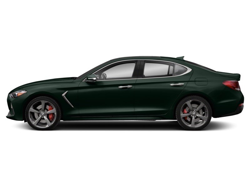 2021 Genesis G70 2.0T Elite Nurburg Green  Shot 3