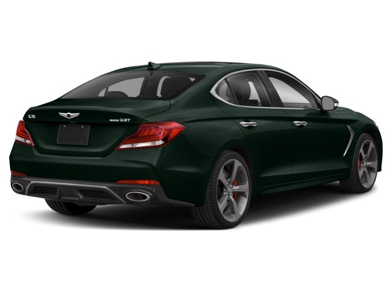 2019 Genesis G70 3.3T Sport AWD Nurburg Green Metallic  Shot 2