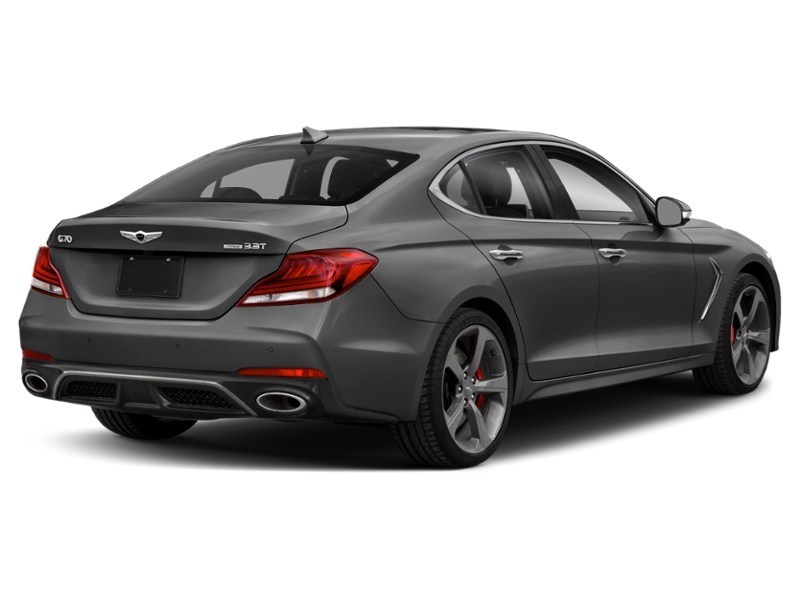 2019 Genesis G70 3.3T Sport Himalayan Grey Metallic  Shot 2