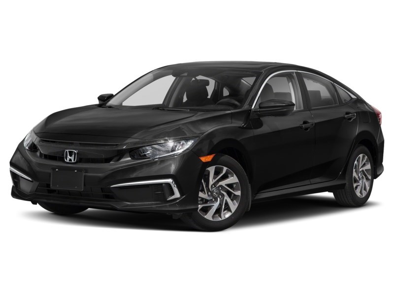 2021 Honda Civic EX CVT Crystal Black Pearl  Shot 16