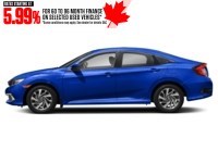 2021 Honda Civic EX CVT Aegean Blue Metallic  Shot 3