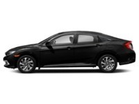 2021 Honda Civic EX CVT Crystal Black Pearl  Shot 3