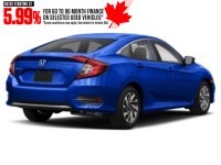 2021 Honda Civic EX CVT Aegean Blue Metallic  Shot 2