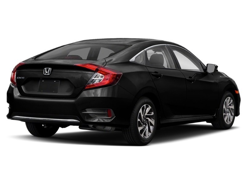 2021 Honda Civic EX CVT Crystal Black Pearl  Shot 6