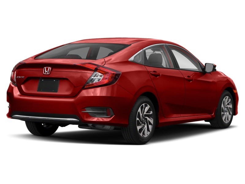 2021 Honda Civic EX CVT Rallye Red  Shot 6