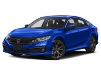 2020 Honda Civic Sport CVT Aegean Blue Metallic  Shot 9