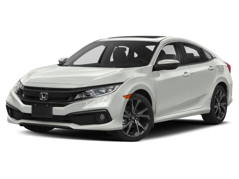 2020 Honda Civic Sport CVT Platinum White Pearl  Shot 21