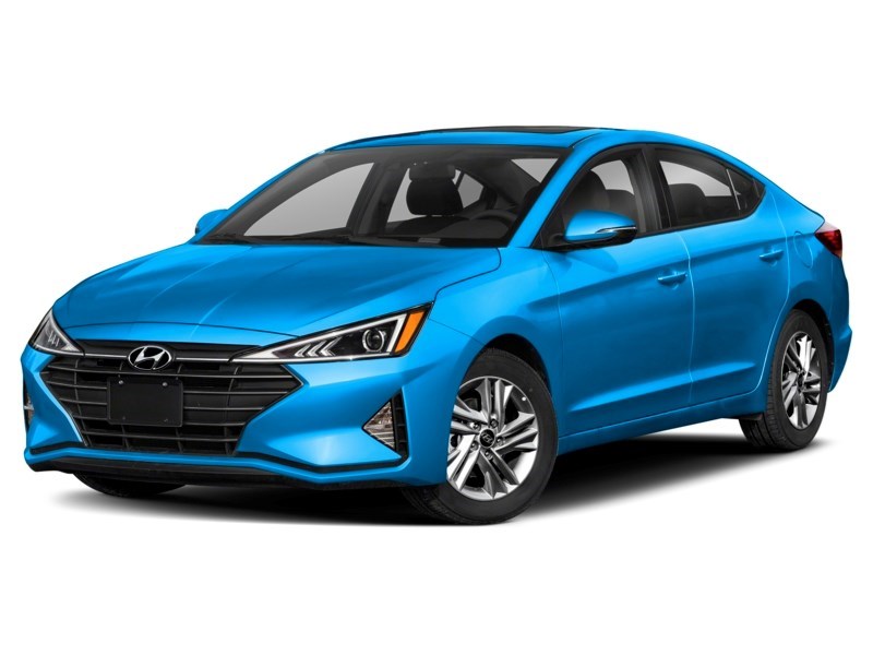 2019 Hyundai Elantra Preferred Auto Teal Blue  Shot 34