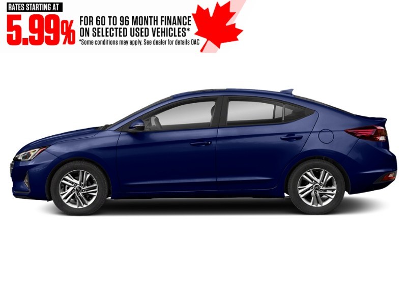 2020 Hyundai Elantra Preferred w/Sun & Safety Package IVT Intense Blue  Shot 5