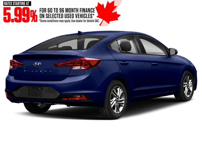 2020 Hyundai Elantra Preferred w/Sun & Safety Package IVT Intense Blue  Shot 6