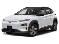 2021 Hyundai Kona Electric Preferred w/Two-Tone Roof FWD Chalk White w/Black Roof  Shot 4