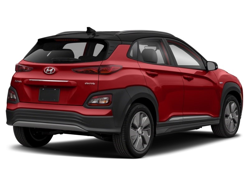 2021 Hyundai Kona Electric Preferred w/Two-Tone Roof FWD Pulse Red w/Black Roof  Shot 18