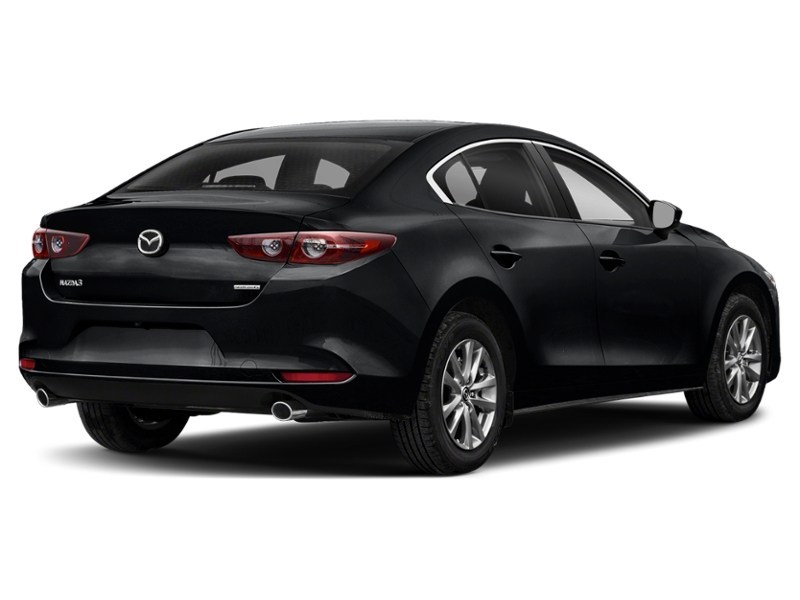2022 Mazda Mazda3 GS Auto FWD Jet Black Mica  Shot 9