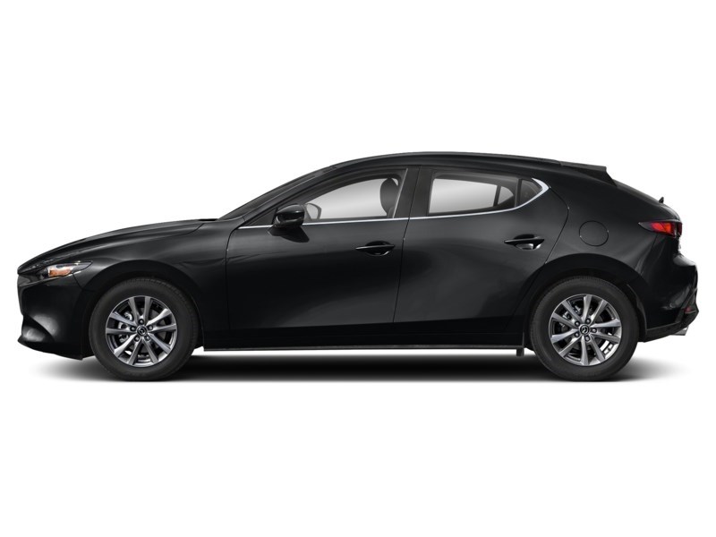 2021 Mazda Mazda3 Sport GS Auto FWD Jet Black Mica  Shot 5
