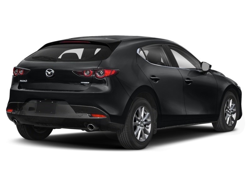 2021 Mazda Mazda3 Sport GS Auto FWD Jet Black Mica  Shot 2