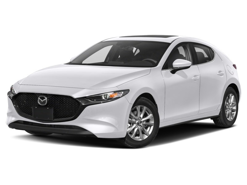 2020 Mazda Mazda3 Sport GS Auto i-ACTIV AWD Snowflake White Pearl  Shot 2
