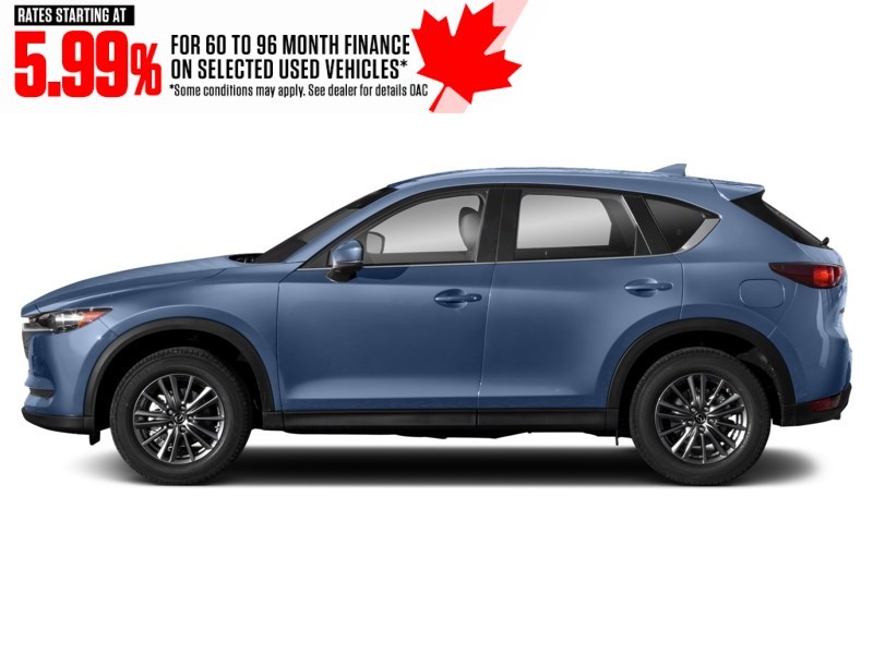2021 Mazda CX-5 GS AWD Eternal Blue Mica  Shot 3
