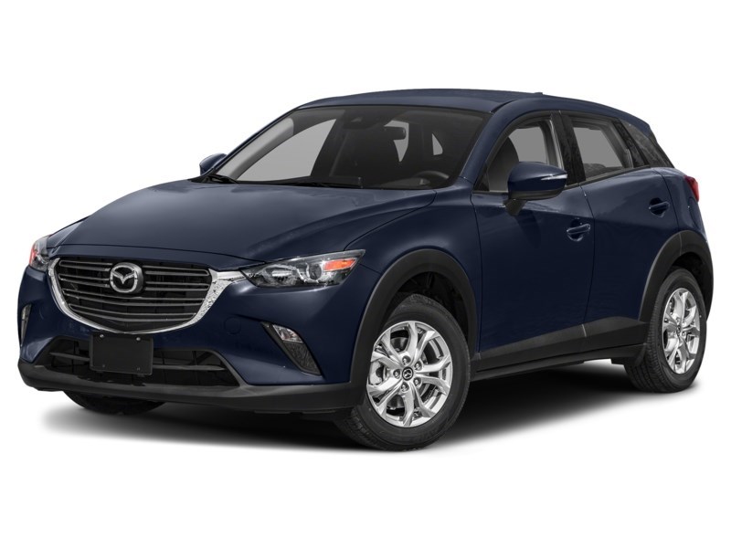 2021 Mazda CX-3 GS Auto AWD Deep Crystal Blue Mica  Shot 4