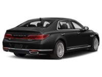 2022 Genesis G90 5.0 Prestige w/Multi-Spoke Wheel Vic Black  Shot 2