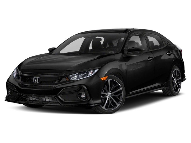 2020 Honda Civic Sport Manual Crystal Black Pearl  Shot 1
