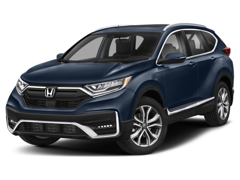 2020 Honda CR-V Touring AWD Obsidian Blue Pearl  Shot 7