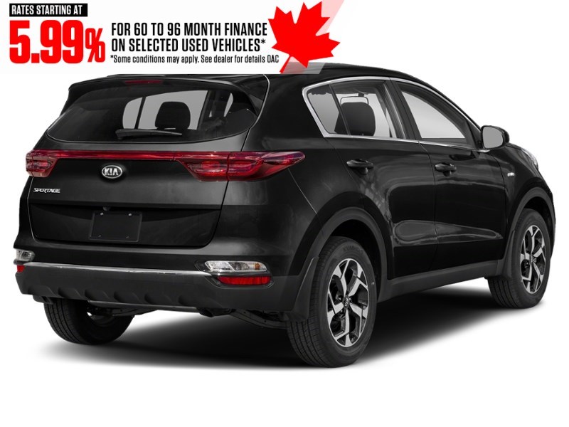 2020 Kia Sportage LX AWD Black Cherry  Shot 6