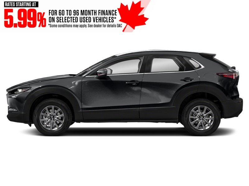 2021 Mazda CX-30 GX AWD Jet Black Mica  Shot 5