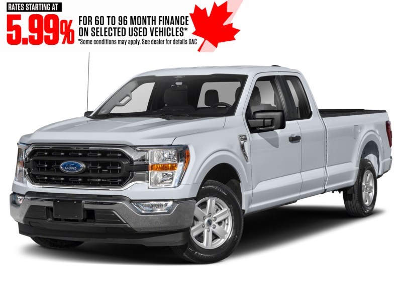 2022 Ford F-150 XLT 4WD SuperCrew 5.5' Box Space White Metallic  Shot 4