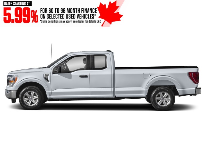 2022 Ford F-150 XLT 4WD SuperCrew 5.5' Box Space White Metallic  Shot 5