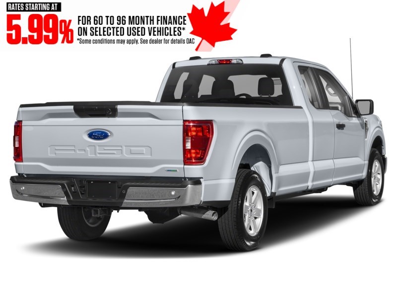 2022 Ford F-150 XLT 4WD SuperCrew 5.5' Box Space White Metallic  Shot 2