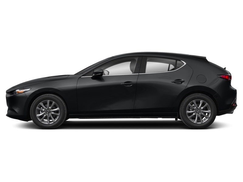 2022 Mazda Mazda3 Sport GX Auto FWD Jet Black Mica  Shot 12