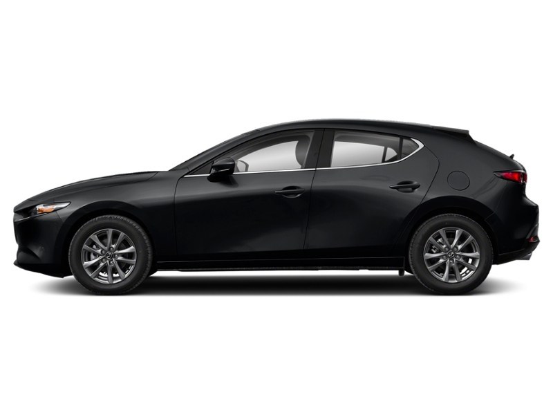 2021 Mazda Mazda3 Sport GX Auto FWD Jet Black Mica  Shot 10