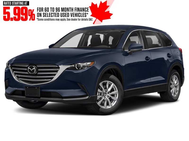 2022 Mazda CX-9 GS AWD Deep Crystal Blue Mica  Shot 4