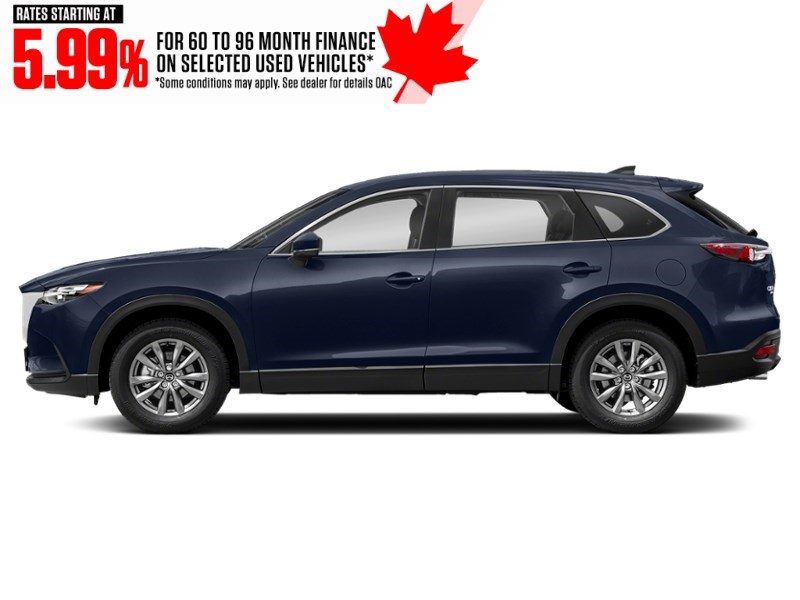 2022 Mazda CX-9 GS AWD Deep Crystal Blue Mica  Shot 3