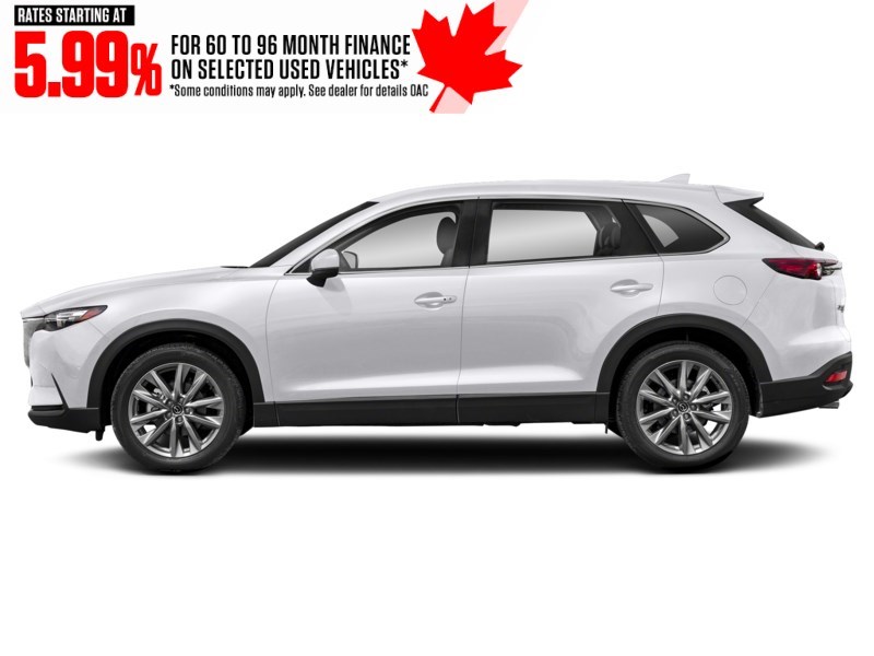 2022 Mazda CX-9 GS-L AWD Snowflake White Pearl  Shot 4