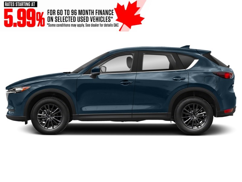 2021 Mazda CX-5 2021.5 GX AWD Deep Crystal Blue Mica  Shot 3