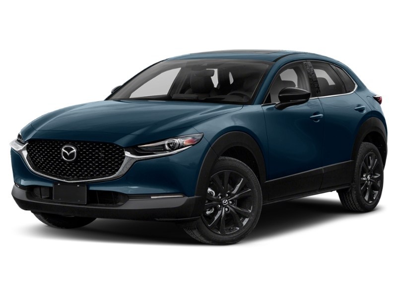 2021 Mazda CX-30 GT w/Turbo AWD Deep Crystal Blue Mica  Shot 19