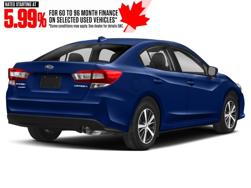 2022 Subaru Impreza Touring 4-door CVT w/EyeSight Sapphire Blue Pearl  Shot 2