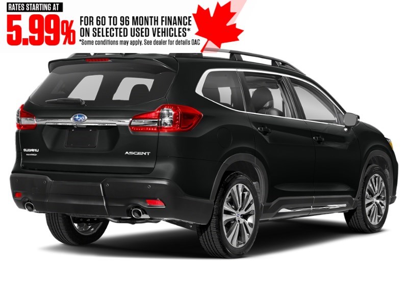 2021 Subaru Ascent Limited 7-Passenger Crystal Black Silica  Shot 2