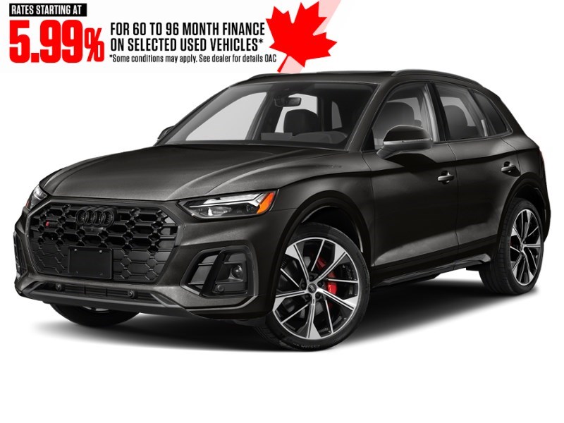 2022 Audi SQ5 Technik 3.0 TFSI quattro Mythos Black Metallic  Shot 1