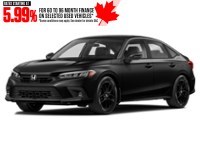 2023 Honda Civic Sport CVT Crystal Black Pearl  Shot 1