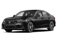 2022 Honda Civic Touring CVT Crystal Black Pearl  Shot 3