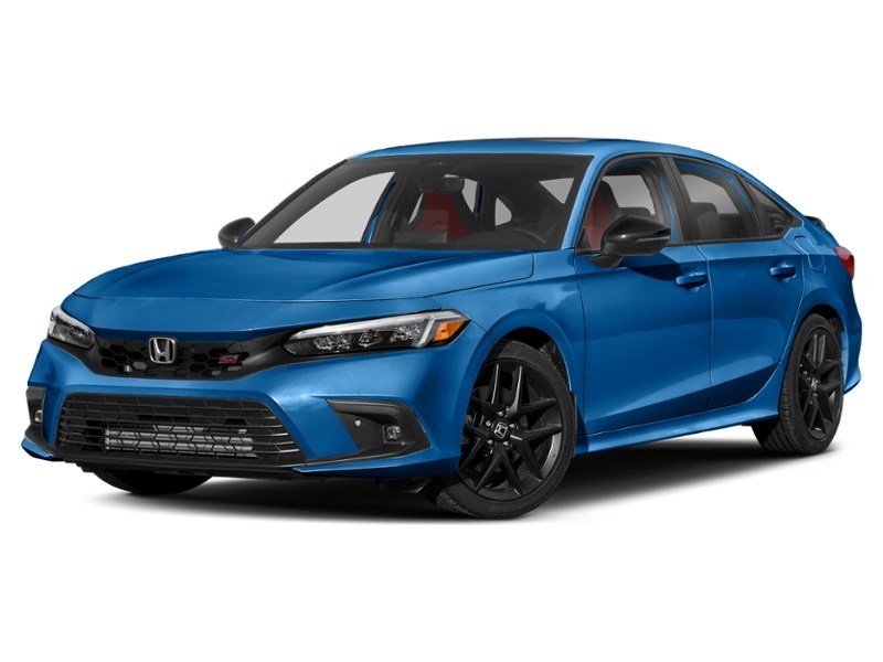 2024 Honda Civic Si Manual Aegean Blue Metallic  Shot 4