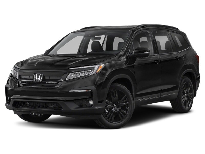 2022 Honda Pilot Black Edition AWD Crystal Black Pearl  Shot 1