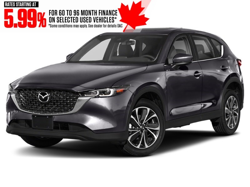 2022 Mazda CX-5 GS AWD Machine Grey Metallic  Shot 2